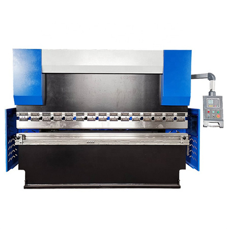 लोखंडासाठी उच्च कार्यक्षम 80/1600 मिमी टन लहान हायड्रॉलिक प्रेस ब्रेक WC67K CNC बेंडिंग मशीन