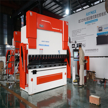 मेटल स्टील बेंडिंग मशीनसाठी WC67K 125T/3200 4 Axis Hydrolic CNC प्रेस ब्रेक