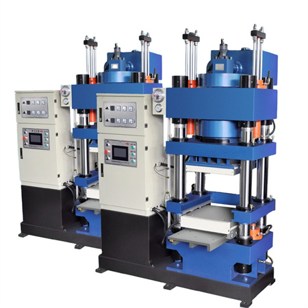 प्लास्टिक नैसर्गिक रबर प्रक्रिया मशीन नवीन चार-स्तंभ हायड्रॉलिक हॉट प्रेस इलेक्ट्रॉनिक उत्पादन उत्पादन उपकरणे