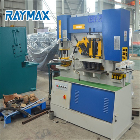 CNC औद्योगिक दर्जाचे हायड्रॉलिक पंचिंग मशीन इस्त्री वर्कर HIW-60, HIW-90, HIW-120, HIW-160 एकाधिक कार्यांसह