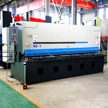 चीन उत्पादक 6m हायड्रोलिक शीअरिंग मशीन स्टील मेटल हायड्रोलिक शीअरिंग मशीन