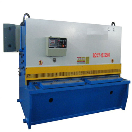 वापरलेले CNC स्वयंचलित मॅन्युअल इलेक्ट्रिक हायड्रॉलिक मेकॅनिकल गिलोटिन स्टील प्लेट शीट मेटल कटिंग शीअरिंग मशीन किंमत