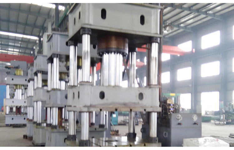 कमी किमतीचे बहु-कार्यात्मक चार स्तंभ दोन-बीम 63 टन हायड्रोलिक प्रेस मशीन