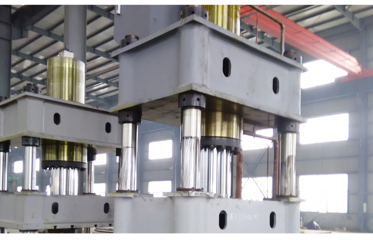 कमी किमतीचे बहु-कार्यात्मक चार स्तंभ दोन-बीम 63 टन हायड्रोलिक प्रेस मशीन